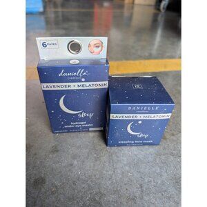 Danielle Creations Lavender & Melatonin Skin Night Cream HYDROGEL Under Eye mask